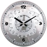 Gear Wall Clock with Moving Gears 12