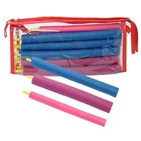 Dimples Soft Sticks Bendy Hair Curlers With Bag