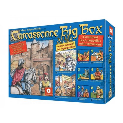 Asmodee - CARC11-2012 - Jeu de Plateau - Carcassonne Big Box II