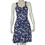 Long Sun Dress Casual Tank Spaghetti Straps Flirty Cotton Fabric Made in India Size 12 (sds119b)