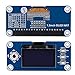 OLED Expansion Board, 1.3 inch OLED Display HAT Expansion Board 4-Wire SPI, 3-Wire SPI and I2C Support for Raspberry Pi 2B/3B/Zero/Zero W