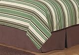 Queen Bed Skirt for Green and Brown Ethan Kids Childrens Bedding Sets by Jo ....
