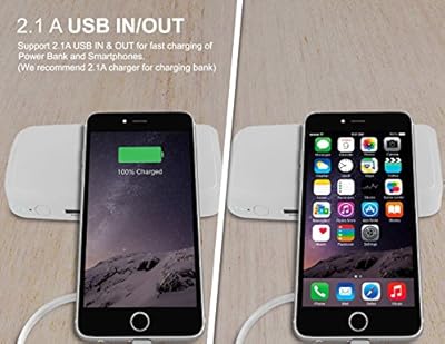 MTT Airpower 13i High Capacity Dual USB Output 13000 mAH Powerbank (White)
