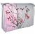 Pink Sparse Tranquility 15.4 inch Laptop Padded Compartment Shoulder Messenger Bag for K-Cliffs Lifestyle