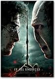 Harry Potter Poster - 2011 Movie Teaser Flyer - and Deathly Hallows Part 2 II 2011 Movie DH2M