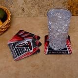 NFL Atlanta Falcons 4-Pack Sublimated Logo Neoprene Coaster Set