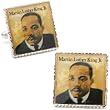 Martin Luther King Jr. Stamp Cufflinks