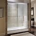 American Standard AM00190.400.094 Gold Tuscany Clear Frameless By-Pass Shower Doors for 56 - 6- Op