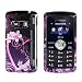 Pink Heart Flower Design Black Snap on Hard Cover Protector Faceplate Skin Case for Verizon Lg Env3 Env 3 Vx9200 Vx-9200 + Belt Clip