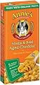 Annie's Homegrown Totally Natural Shells & Real Aged Cheddar Mac & Cheese, 6-Ounce Boxes (Pack of 12)