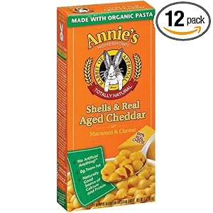 Low Price Annie's Homegrown Totally Natural Shells & Real Aged Cheddar Mac