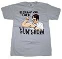 TS522 The Office Do You Have Your Tickets to the Gun Show Dwight T-Shirt