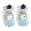 Ministar Baby Leather Shoes - Light Blue Princess