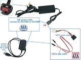USB 2.0 to SATA ATA IDE Cable Adapter For 2.5 3.5 HDD + Universial AC Adapter