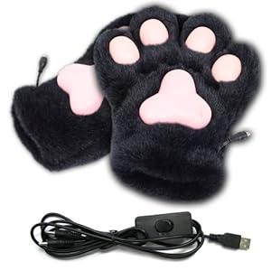 サンコー USBあったかネコ肉球手袋 USGLOVNK