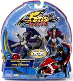 YuGiOh 5D's Playmates 2.5 Inch Mini Figure 2-Pack Montage Dragon and Goyo Guardian