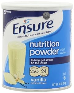 Ensure Nutrition Drink Powder, Vanilla Flavor, 14 oz Can (397 g)