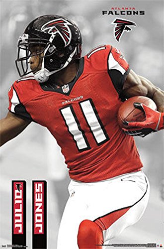 Julio Jones Atlanta Falcons NFL Sports Poster 22 x 34in