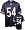 Brian Urlacher Chicago Bears Navy NFL Replica Jersey - 5XL