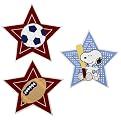 Champ Snoopy 3-pc. Wall Décor Stars