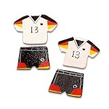 Eigenschaften KnorrPrandell / Gütermann / KnorrPrandell 8002705 - Trikotstreu Deutschland Holz, 12 Stück/Beutel