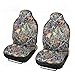 Front Camo Seat Covers - High Back Pro Camouflage for Cars Trucks SUVs