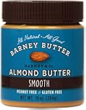 Barney Butter Smooth Almond Butter, 10-Ounce Jars (Pack of 3)