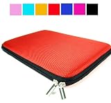 Hard Cube Executive Carrying Case for Kindle: Amazon's 6" Wireless Reading Device (Latest Generation, Amazon Kindle Not Included) (Kindle 6", Red)