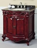 Pegasus PEGFH-9016-30-BN Estates 30?Ç¥ Vanity Combo with Granite Vanity Top & Undermount Sink, Rich Ma