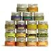 Gourmet Food : Save 10% - Fusion Artisan Gourmet Naturally Flavored Sea Salt Sampler - 17 Unique Flavors