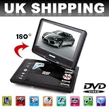 HSN 7.8 LCD Home and Car Portable DVD Player + Card Reader + USB