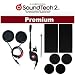 WINS ヘルメット用スピーカー Sound Teck 2 Premium Edition　STX-02