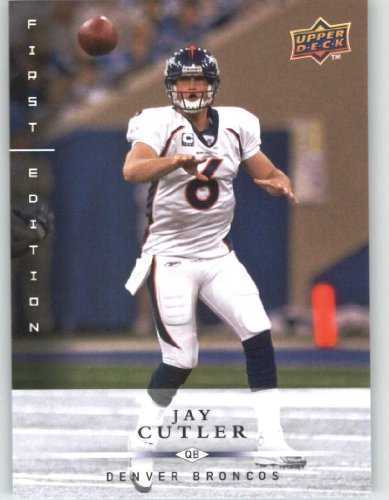 2008 Upper Deck First Edition #46 Jay Cutler - Denver Broncos (Football Cards)