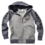 Boys' Shaun White Gray Long-Sleeve Hoodie Sweatshirt