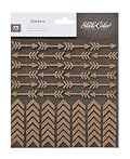 Studio Calico Atlantic Cork Arrows & Chevrons Scrapbook Stickers