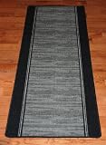 Washable Non-Skid Carpet Rug Runner - Boxer Grey (5)