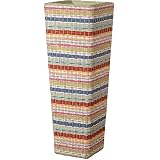 Funstripes Tapered Wicker Planter