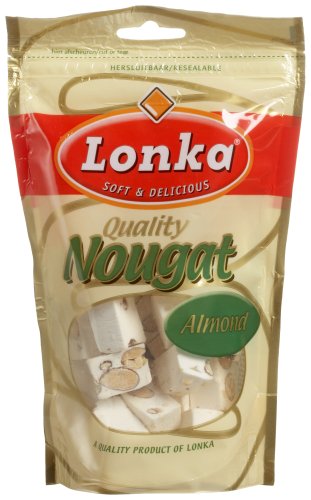 Lonka Quality Nougat Almond, 5.29-Ounce Bag (Pack of 12) by Lonka