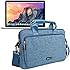 Evecase Apple MacBook Pro 13, 13.3 inch MacBook Pro Laptop Shoulder Bag / Suit Fabric Multi-functional Briefcase Carrying Messenger Case Tote Bag w/ Handle and Shoulder Strap - Blue