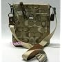 Coach Optic Signature Swingpack Messenger Bag 40630 Gold