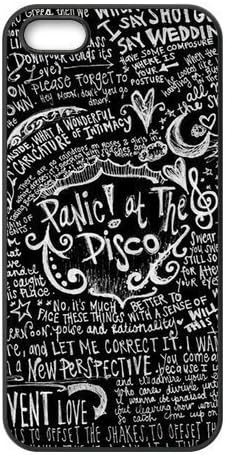 Panic! at the Disco Hard Coated Phone Cover Case for iPhone 5 / 5S Designed by Windy City Accessories