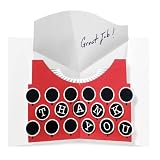 Sabuda Typerwriter Pop Up Note Cards