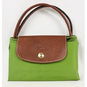 Longchamp Le Pilage Kiwi Mini Duffle Bag Purse