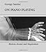 On Piano Playing: Motion, Sound, and Expression