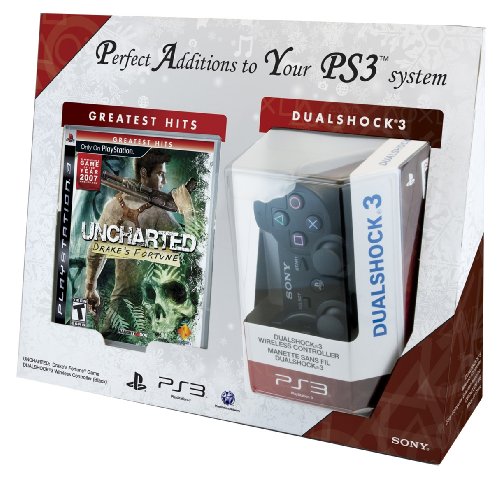 Uncharted: Drake's Fortune and DualShock 3 Bundle