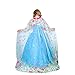 Ice Princess Shimmering Spring Fever Cape with Let It Go Band
