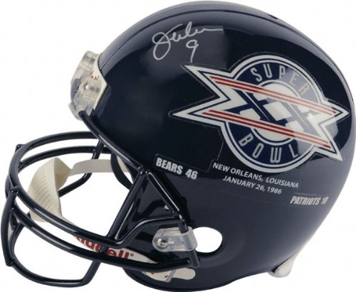 Jim McMahon Autographed Helmet | Details: Chicago Bears, Super Bowl XX/Bears Logo, MVP Inscription, Riddell Replica Helmet