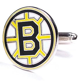 Boston Bruins NHL Logo'd Executive Cufflinks w Jewelry Box