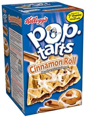 Pop-Tarts, (Semi-Frosted) Cinnamon Roll, 8-Count Tarts (Pack of 12)