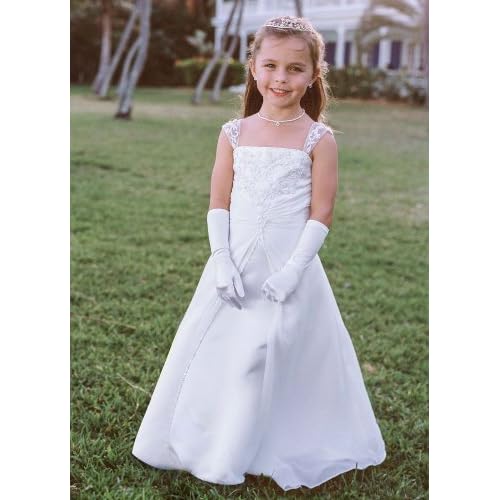 This is the flower girl dresses that we got from David's Bridal